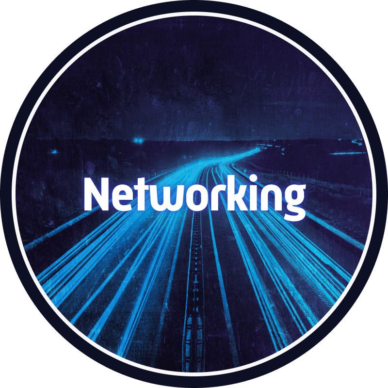 Networking badge